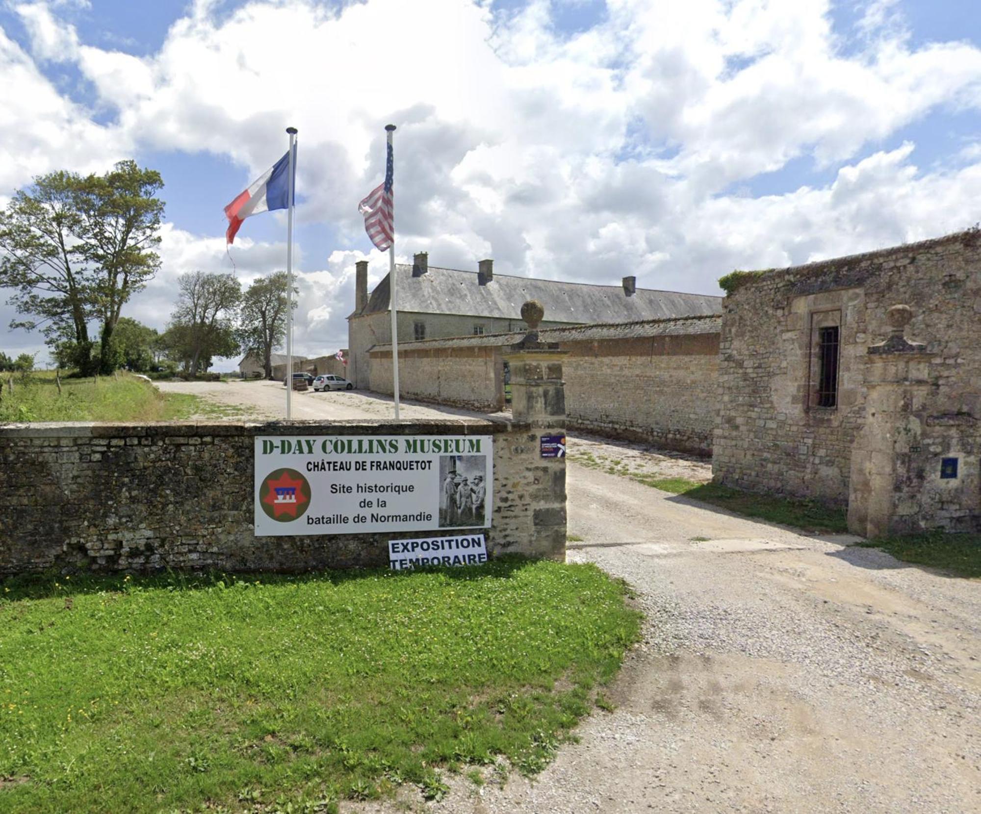 Chateau De Franquetot & D Day Collins Museum Sainte-Mère-Église Exteriér fotografie